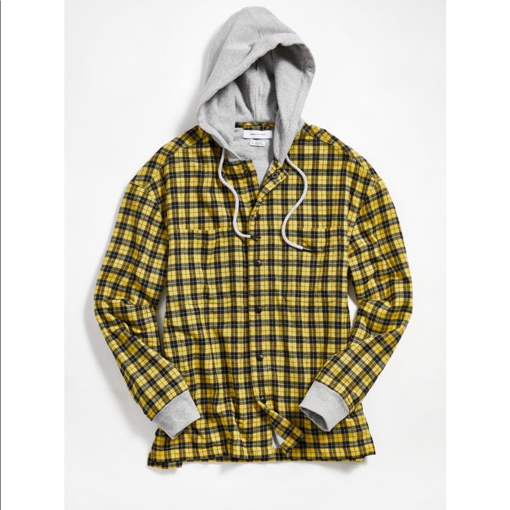 URBAN OUTFITTERS FLANNEL / HOODED FLANNEL